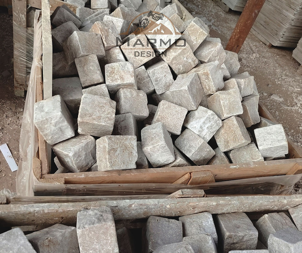 Sinai Pearl Limestone - Paving Cubes