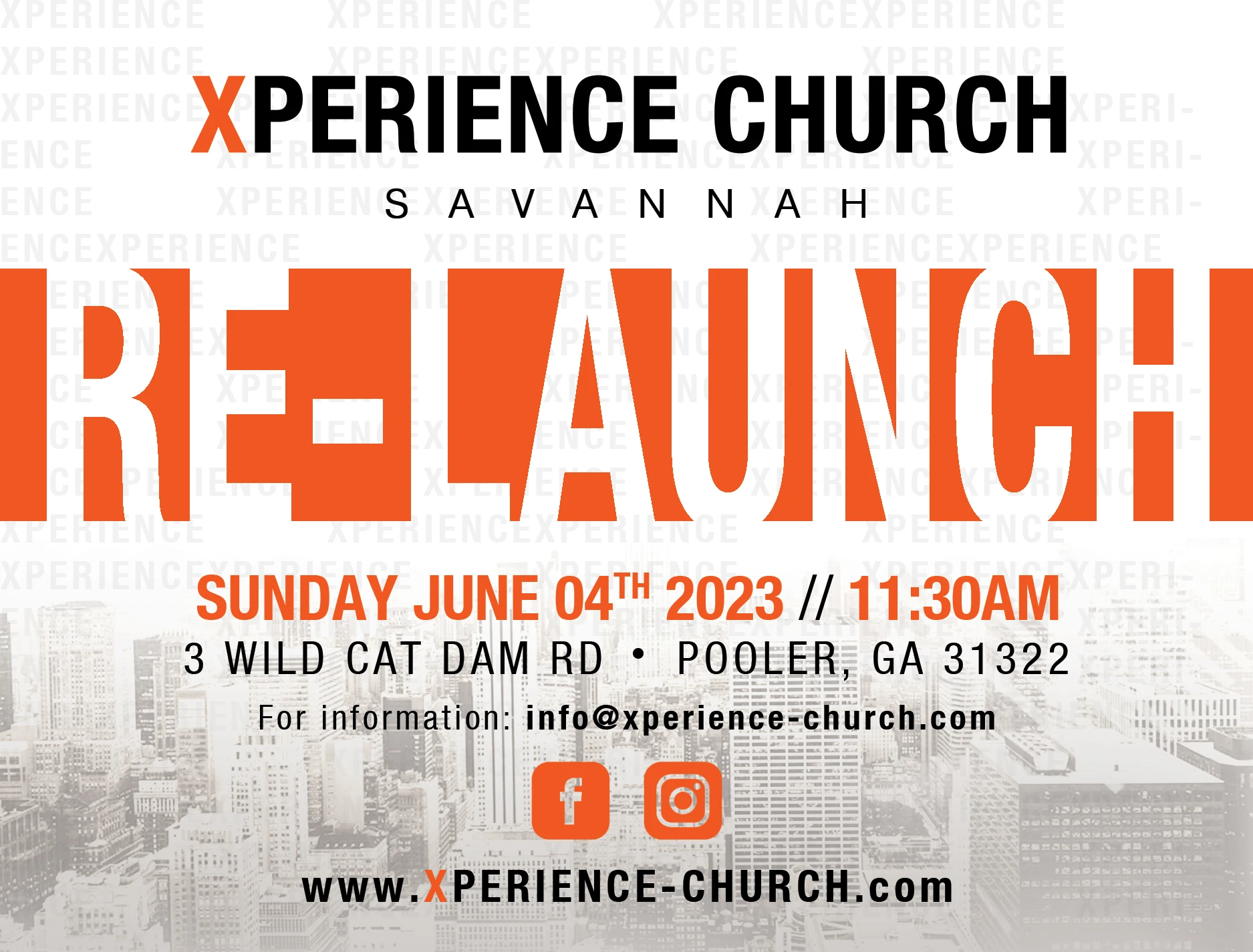 RE-LAUNCH SUNDAY