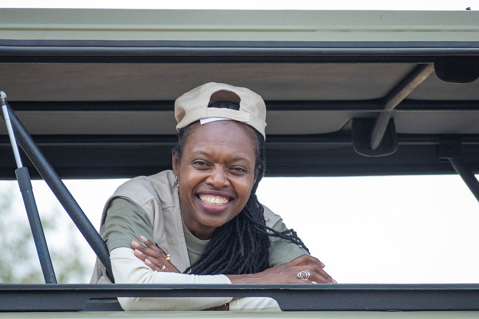 Liz as a Safari Planner