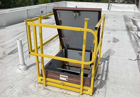 The Safer, Simpler Alternative to Telescoping Ladder Posts for Roof Hatches