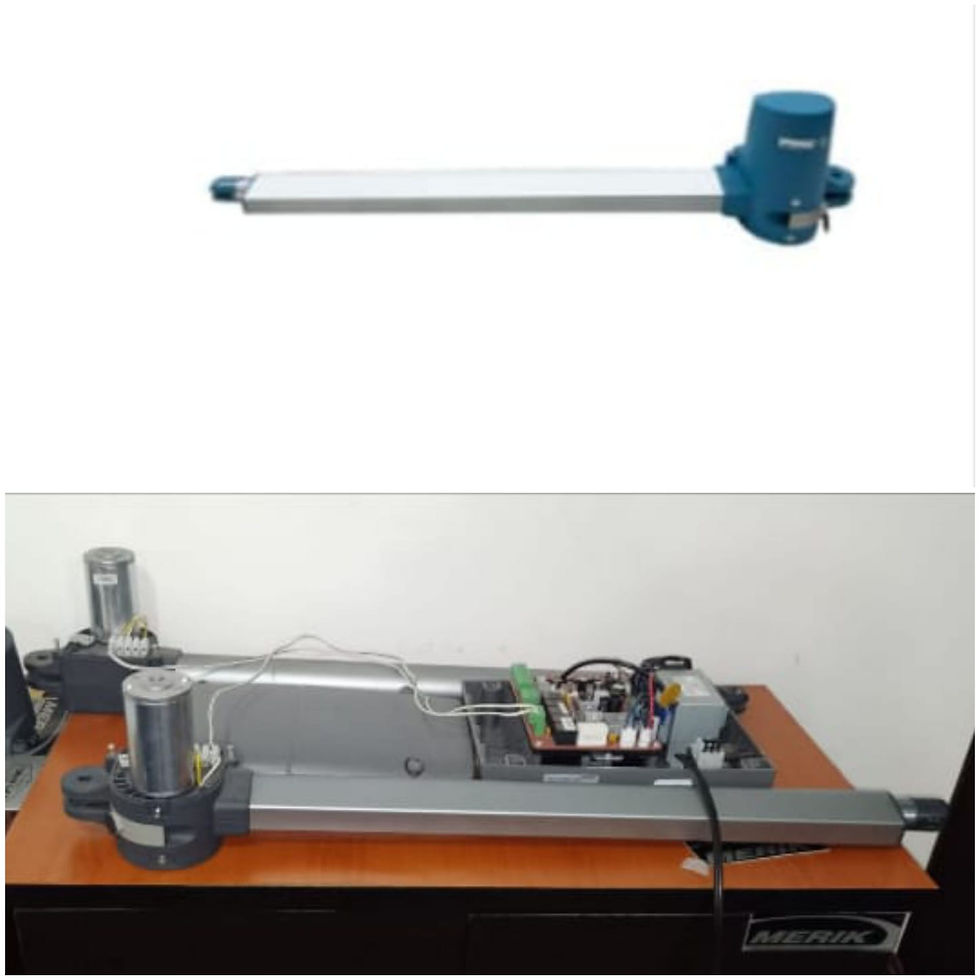 equipo de automatización de portón