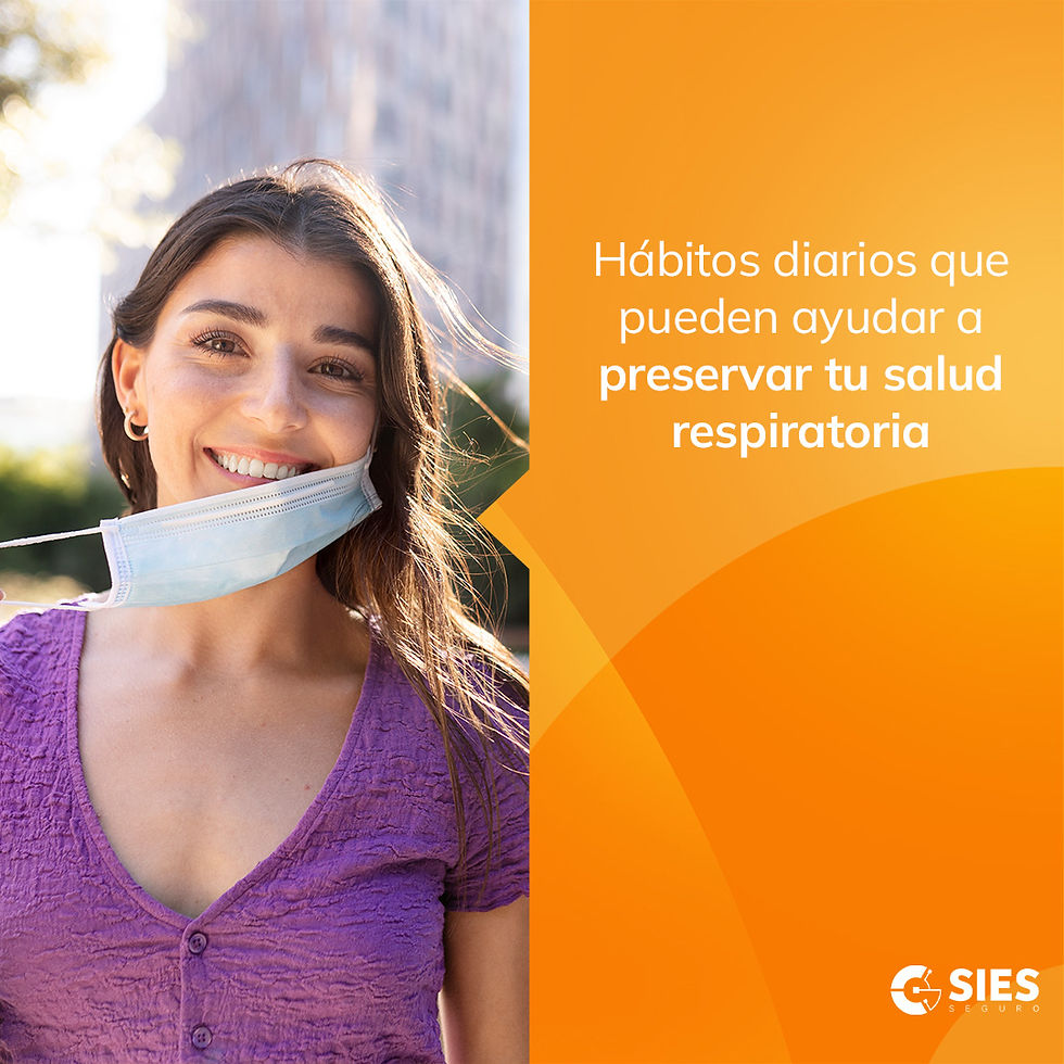 Hábitos diarios que pueden ayudar a preservar tu salud respiratoria