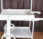 White Treat Cart
