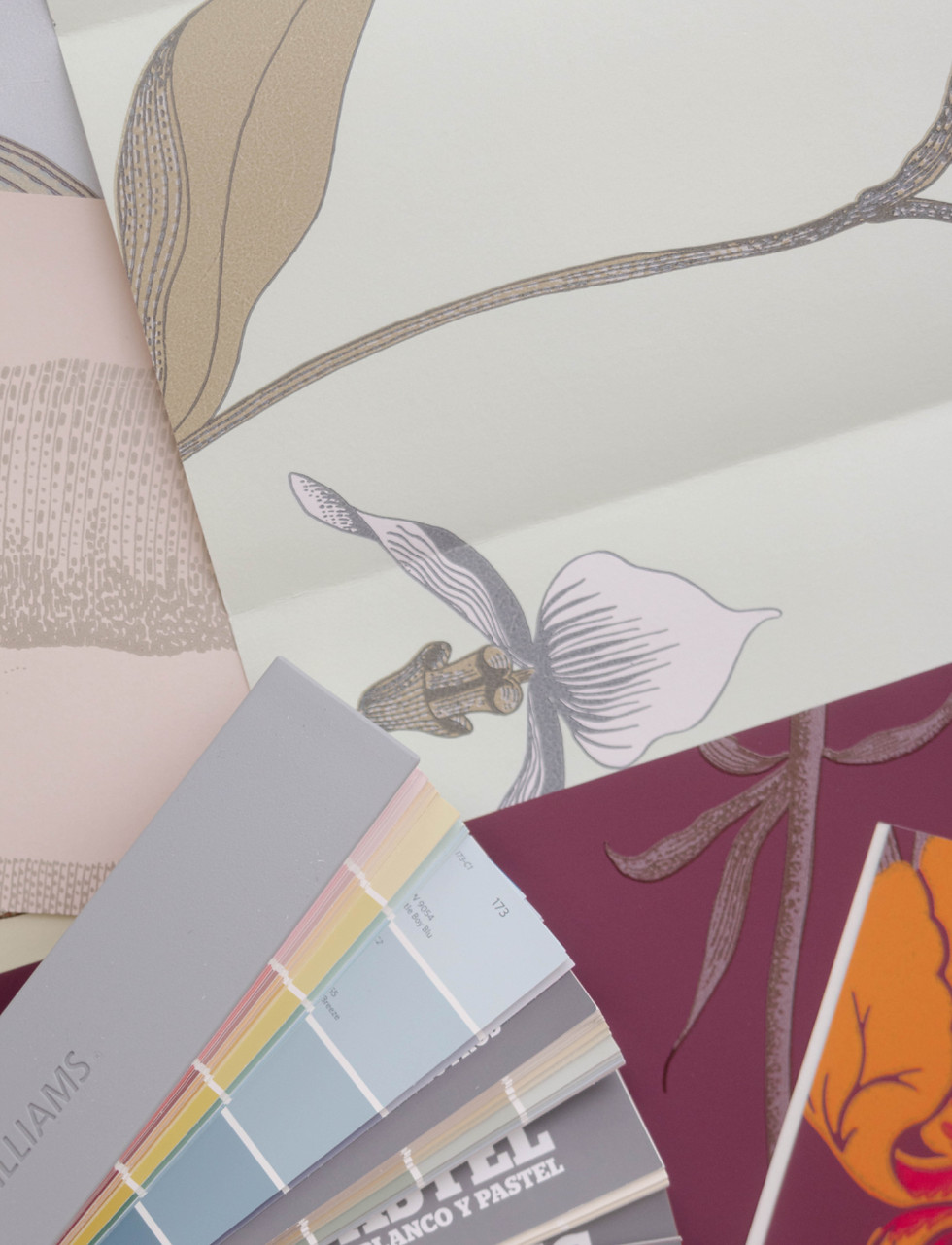 Wallpaper, paint colors