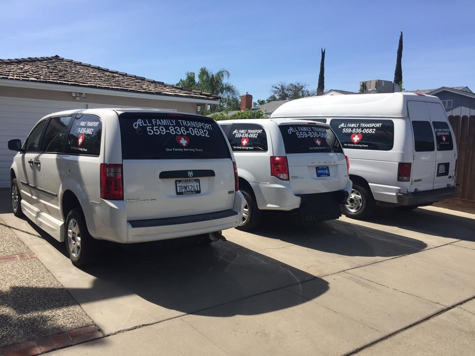 All Family Transport Inc. Non Emergency Medical Transport Hanford
