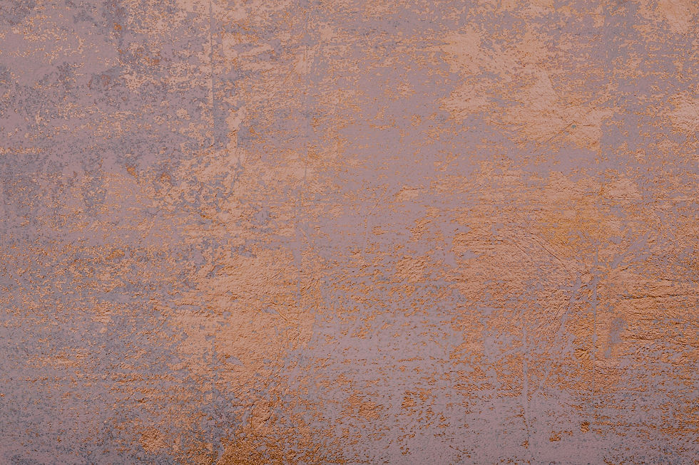 White and golden messy wall stucco textu