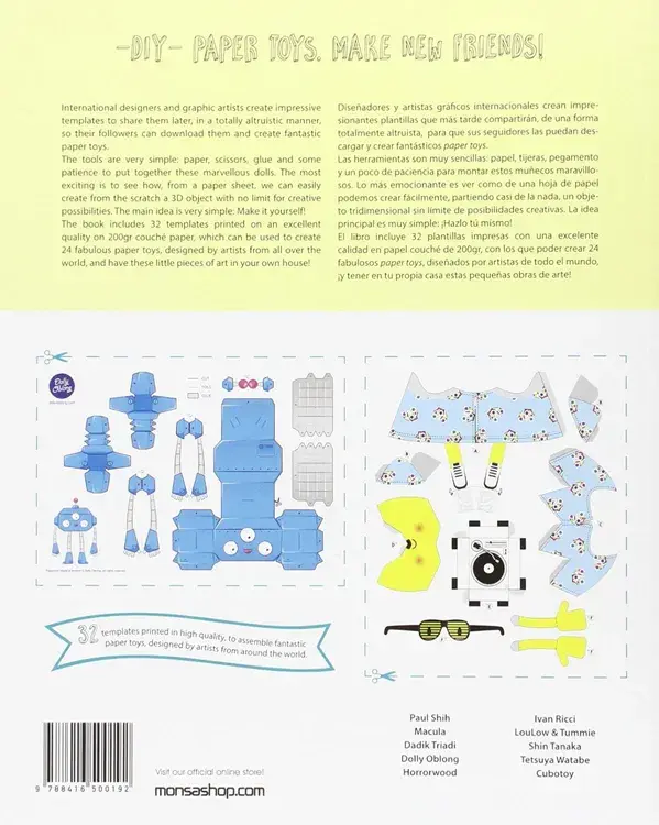 Miniatura: DIY PAPER TOYS MAKE NEW FRIENDS!