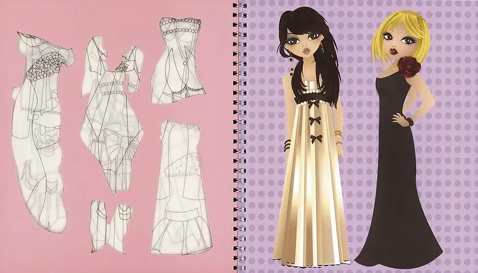 Miniatura: GLAMOUR. Trendy model