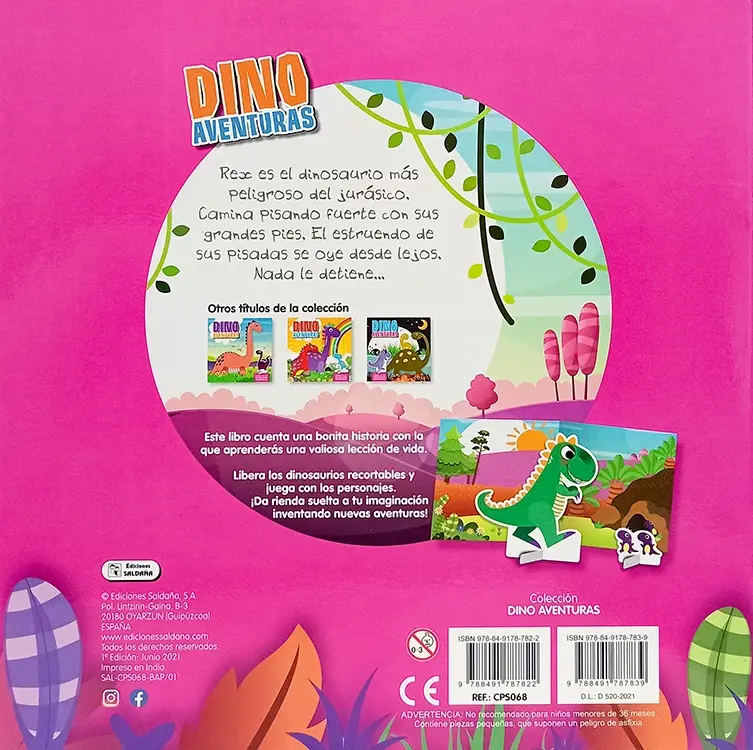 Miniatura: DINO AVENTURAS. 4 títulos