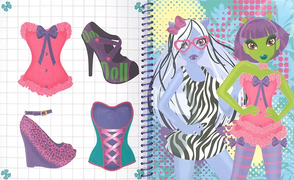 Miniatura: SCARY GIRL DESIGN. My accessories Morado