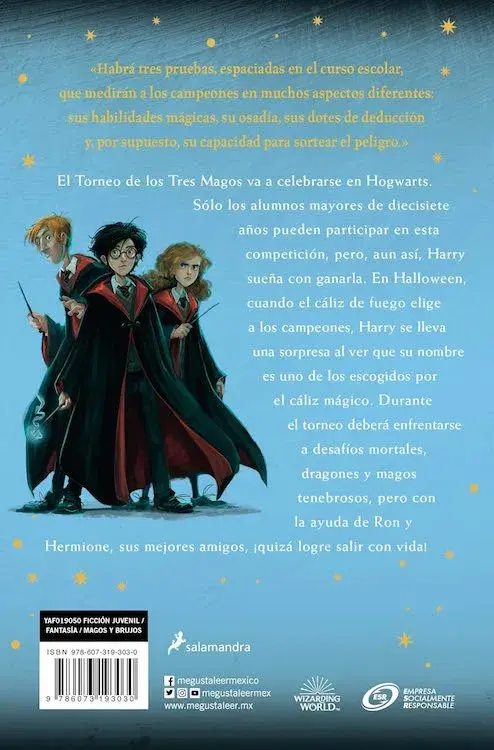Miniatura: HARRY POTTER Y EL CÁLIZ DE FUEGO. Libro 4