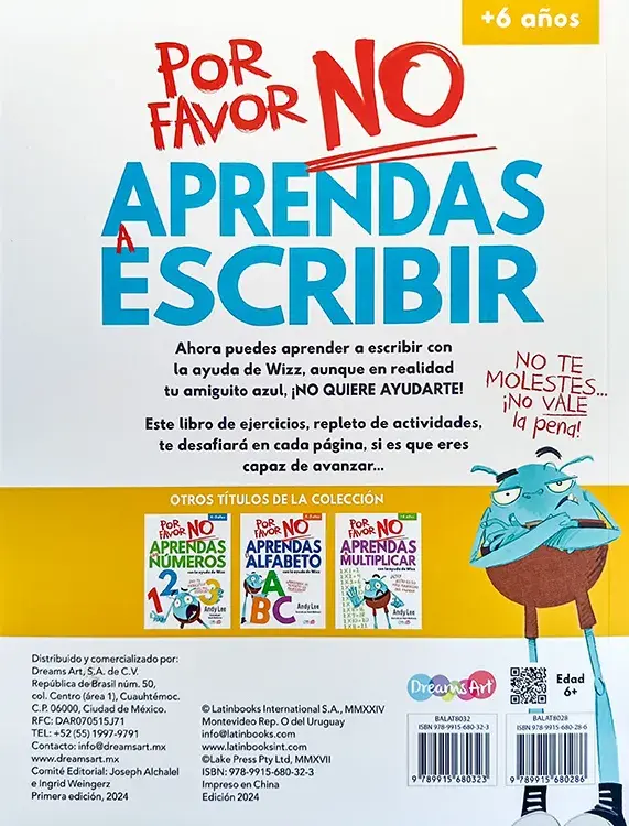 Miniatura: POR FAVOR NO APRENDAS A ESCRIBIR
