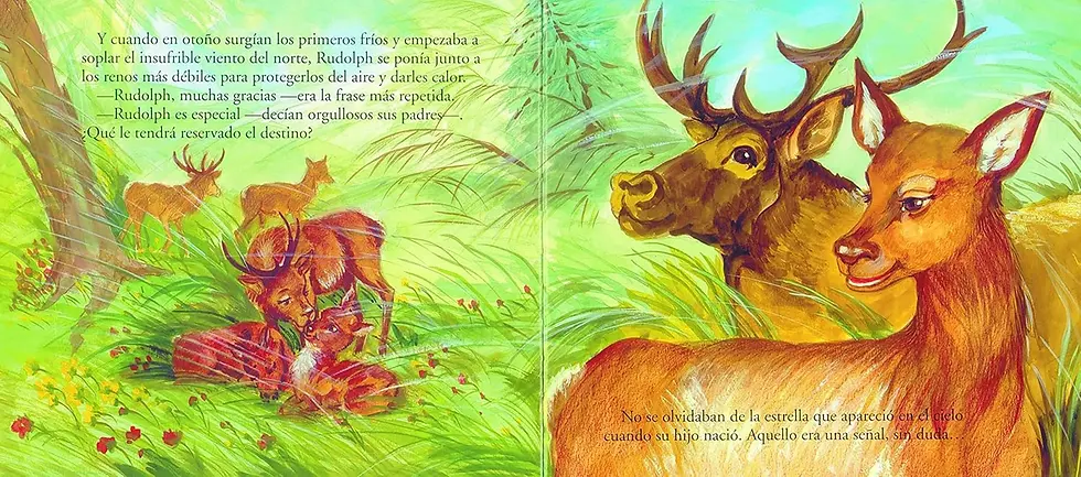 Miniatura: EL RENO Y LA BONDAD. LA NAVIDAD. Valores