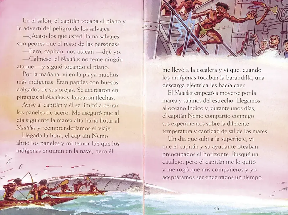Miniatura: VEINTE MIL LEGUAS DE VIAJE SUBMARINO