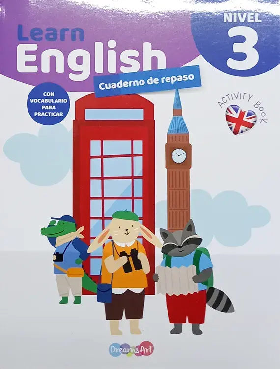 Miniatura: LEARN ENGLISH. Cuaderno de repaso. 4 modelos