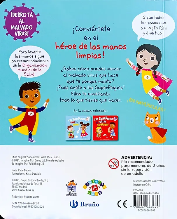 Miniatura: ¡LOS SUPERPEQUES SE LAVAN LAS MANOS!