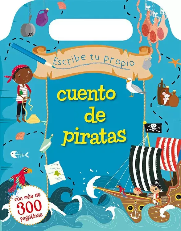 ESCRIBE TU PROPIO CUENTO DE PIRATAS CON PEGATINAS