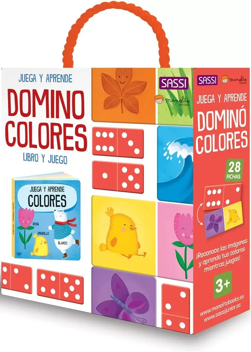 JUEGA Y APRENDE. DOMINÓ COLORES