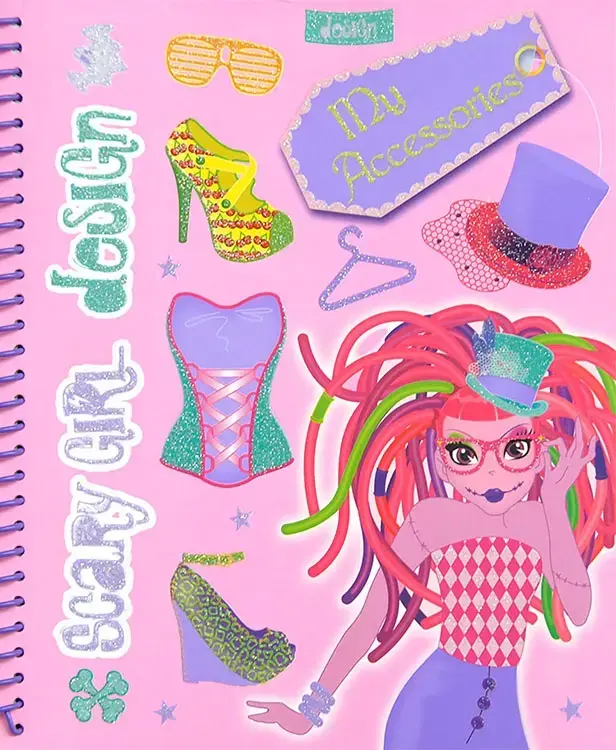 SCARY GIRL DESIGN. My accessories Rosa