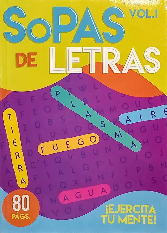 SOPAS DE LETRAS. EJERCITA TU MENTE