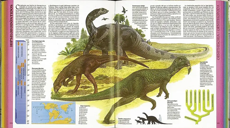 Miniatura: DINOSAURIOS. Enciclopedia Universal