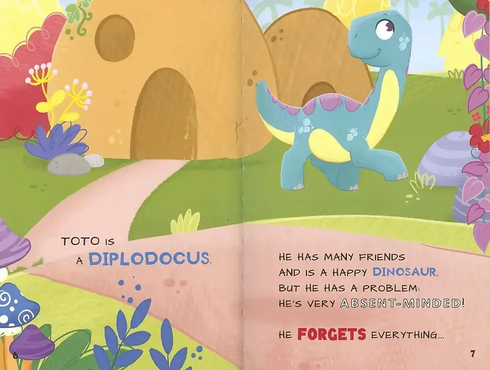Miniatura: AN ABSENT-MINDED DINOSAUR
