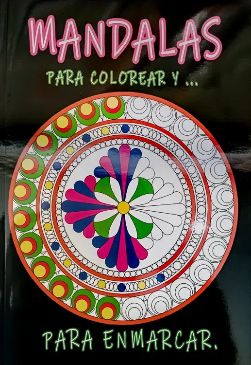 MANDALAS PARA COLOREAR Y PARA ENMARCAR