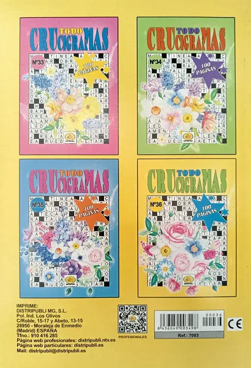 Miniatura: TODO CRUCIGRAMAS. Varios modelos