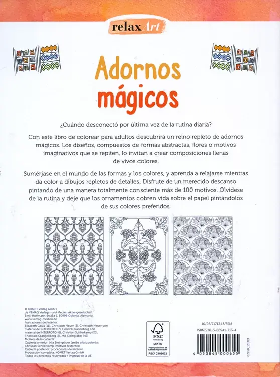 Miniatura: ADORNOS MÁGICOS. Pintar para relajarse