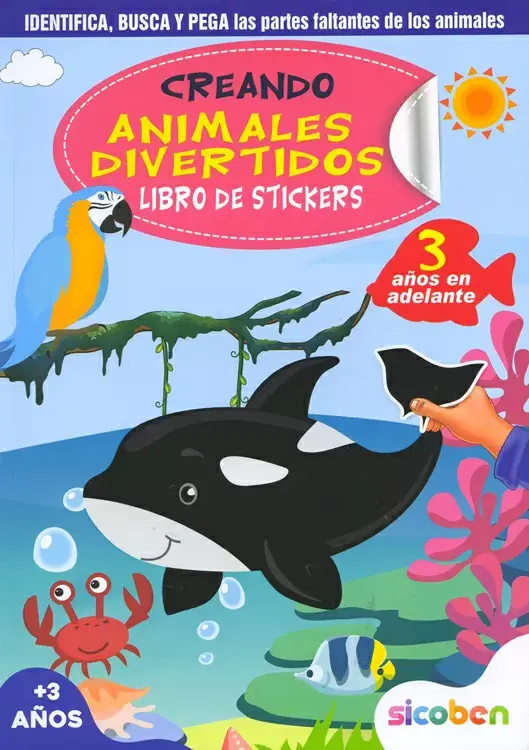 CREANDO ANIMALES DIVERTIDOS. 2 modelos