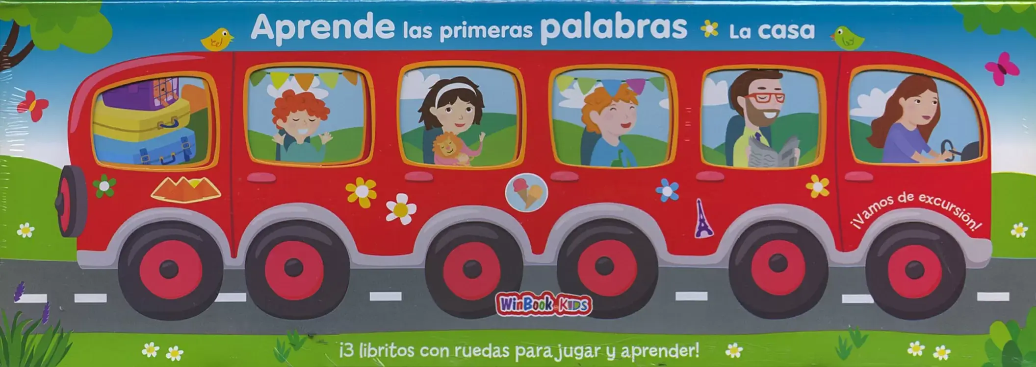 LIBRO MÓVIL. APRENDE LAS PRIMERAS PALABRAS. La casa