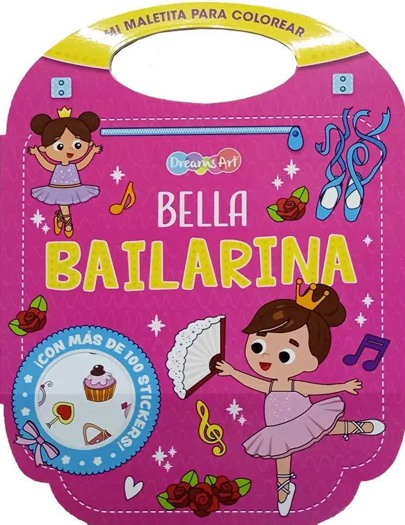 Miniatura: MI MALETITA PARA COLOREAR CON STICKERS I. 4 modelos