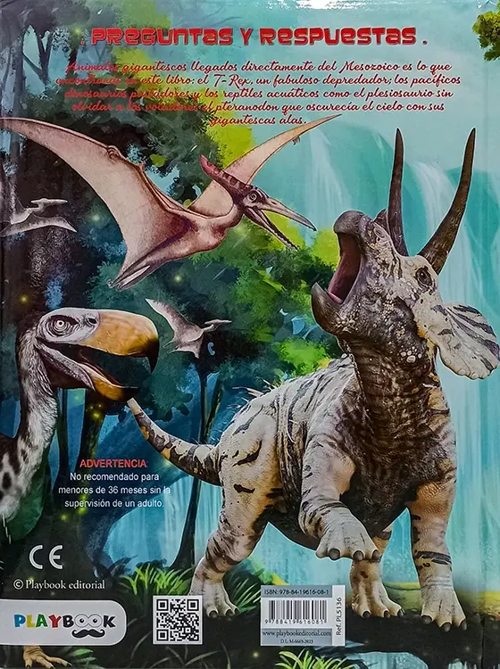 Miniatura: DINOSAURIOS DEL CRETÁCICO. Preguntas y respuestas