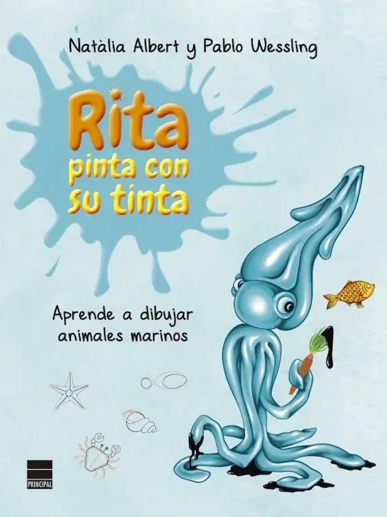 RITA PINTA CON SU TINTA