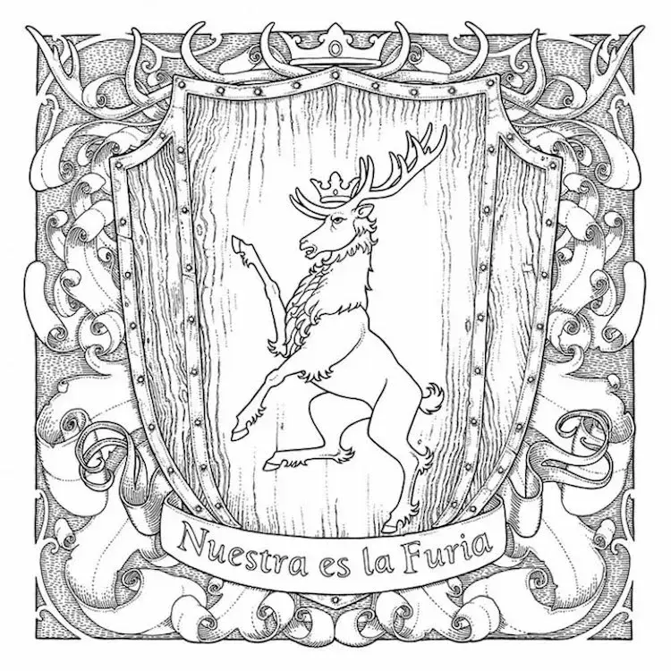 Miniatura: EL LIBRO OFICIAL DE JUEGO DE TRONOS PARA COLOREAR