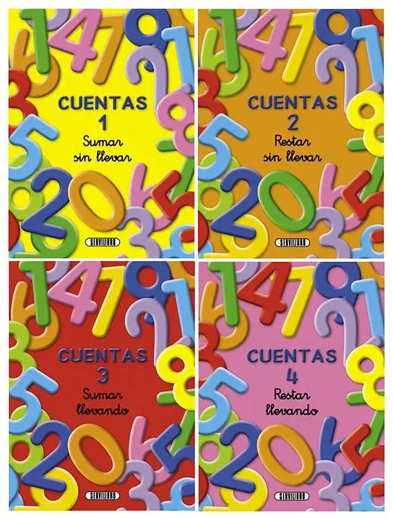 CUADERNOS DE CUENTAS. 8 modelos