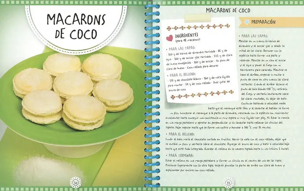 Miniatura: MACARONS. 28 Recetas deliciosas