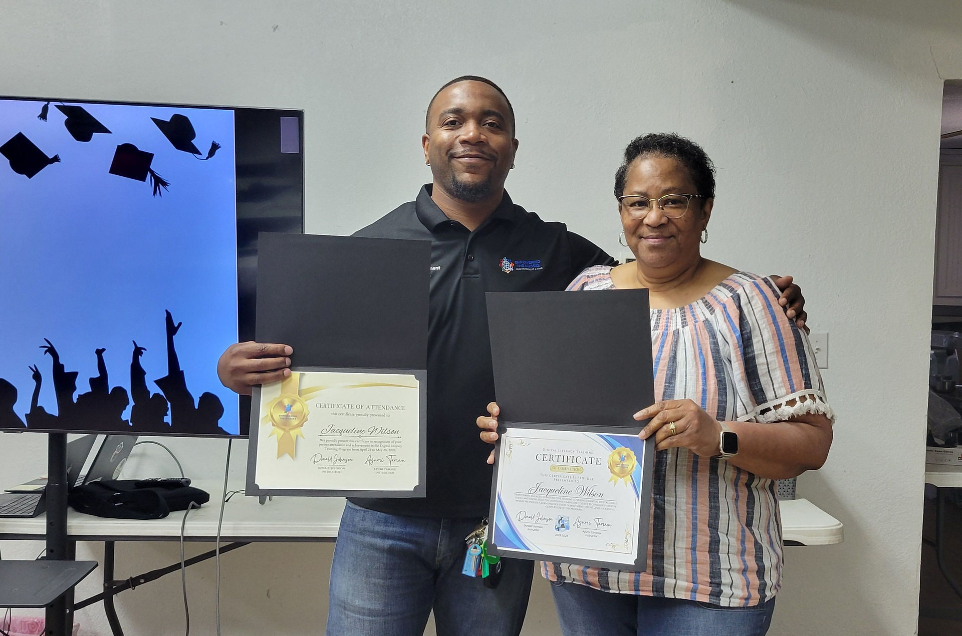 2026 Spring April to May - Digital Literacy Training and Graduation