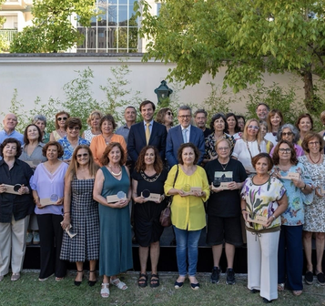 Cerimónia de homenagem aos professores jubilados no Palácio Galveias