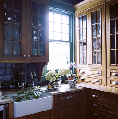 Client Home Bar designed with handcrafted cubboards.