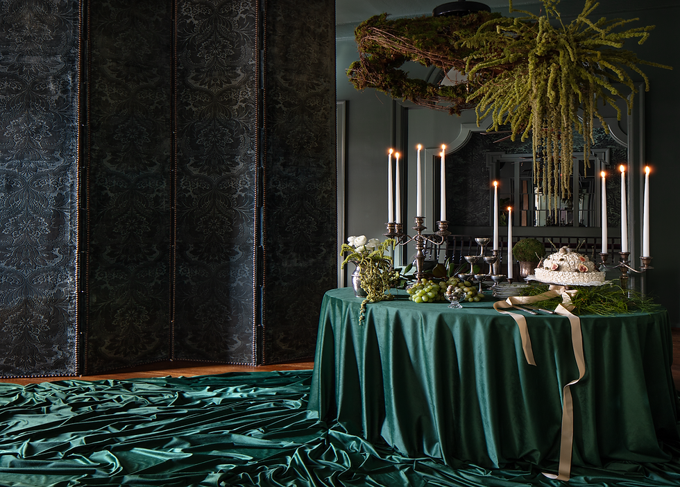 SCOUT Magazine photo shoot. Tablescaping.