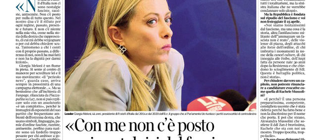 Perduranti Ambiguità a Destra