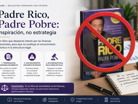Padre Rico, Padre Pobre: por qué el libro de finanzas personales más vendido de la historia NO resiste un análisis técnico