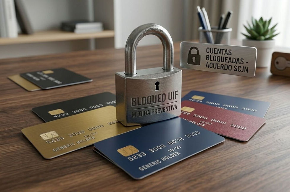 BLOQUEO DE CUENTAS BANCARIAS POR LA UIF: Análisis de la Resolución de la SCJN del 6 de Abril de 2026