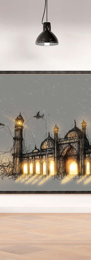 Jama Masjid, Delhi, Coloured