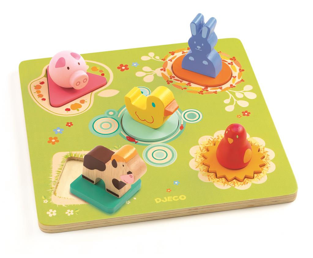 Puzzle canards et amis 'Bildi' - Djeco