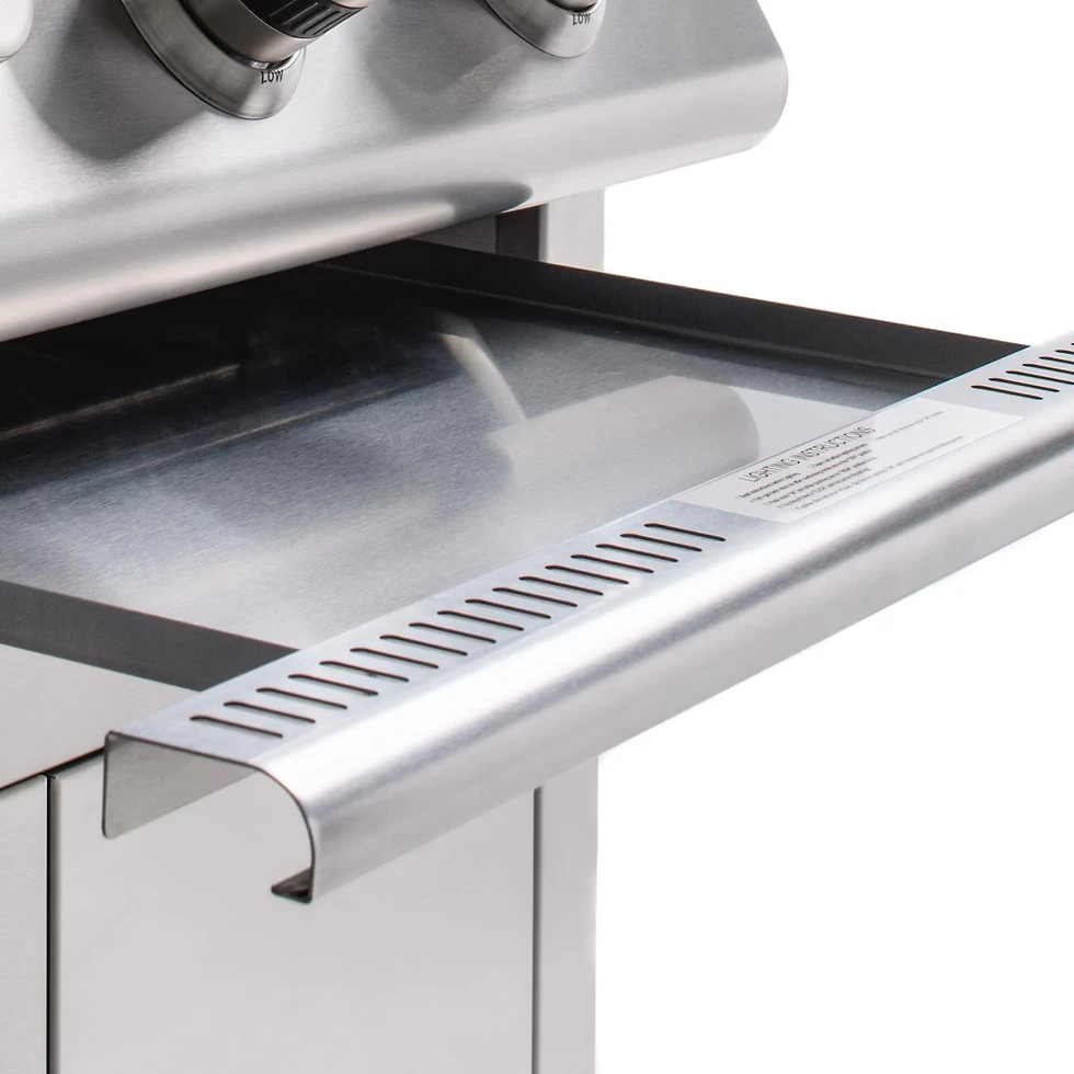 Thumbnail: ID # 3073483 Model # BLZ-4LBM-NG Blaze LBM 32-Inch 4-Burner Built-In Natural Gas
