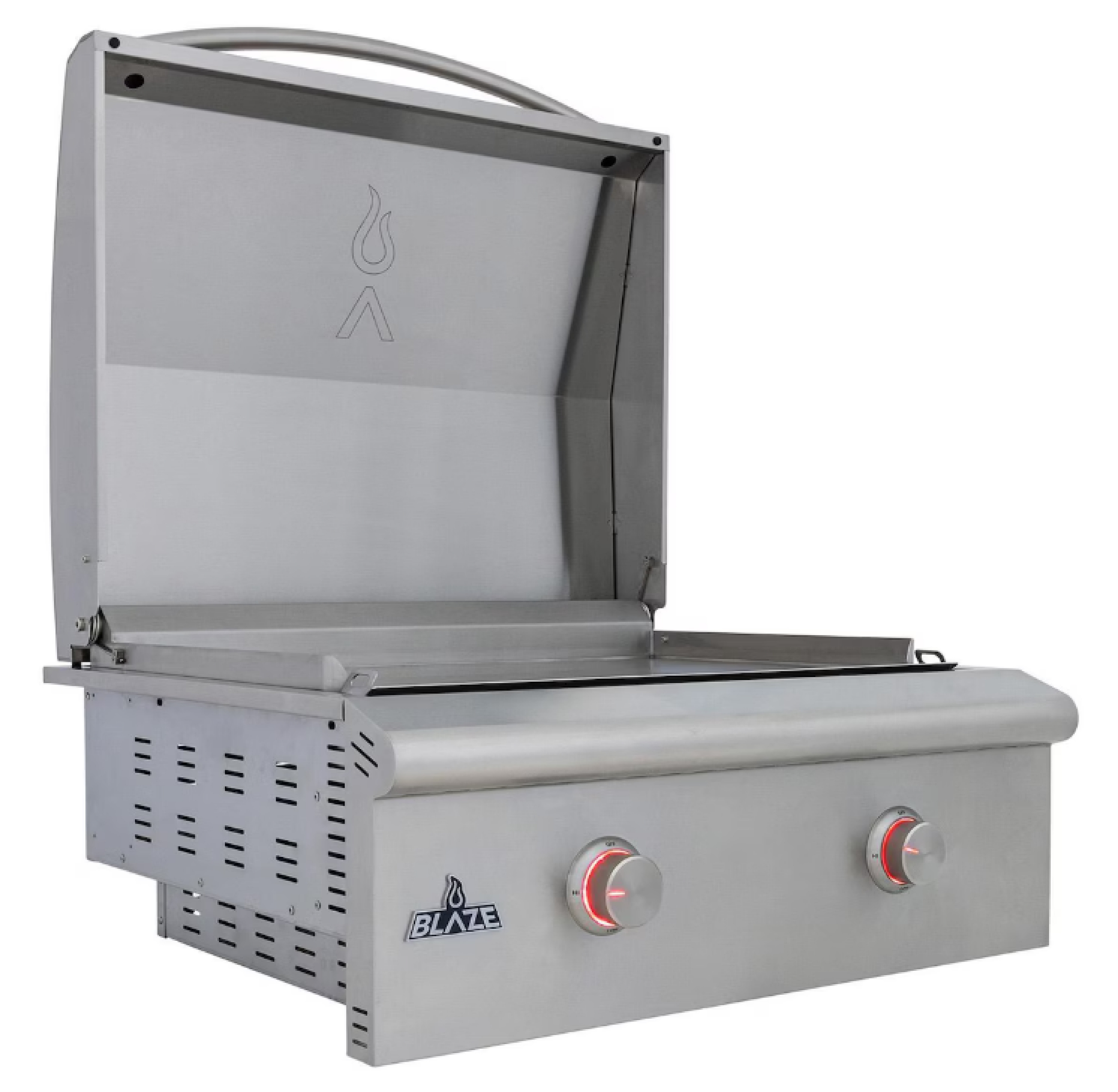Blaze LTE+ 30-Inch Built-in Propane Gas Griddle w/ Lift-Assist Hood - BLZ-GRIDDL