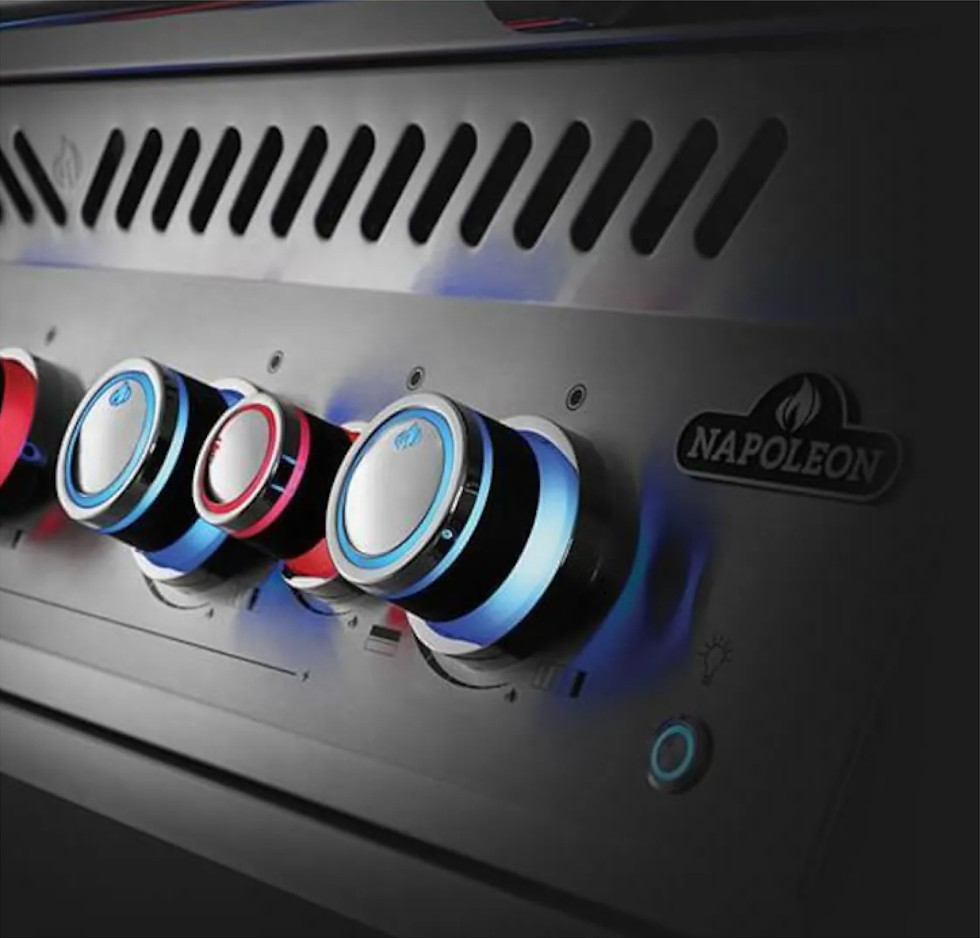 Thumbnail: Napoleon 700 Series 5-Burner 38-Inch Built-In Natural Gas Grill w/ Rotisserie &