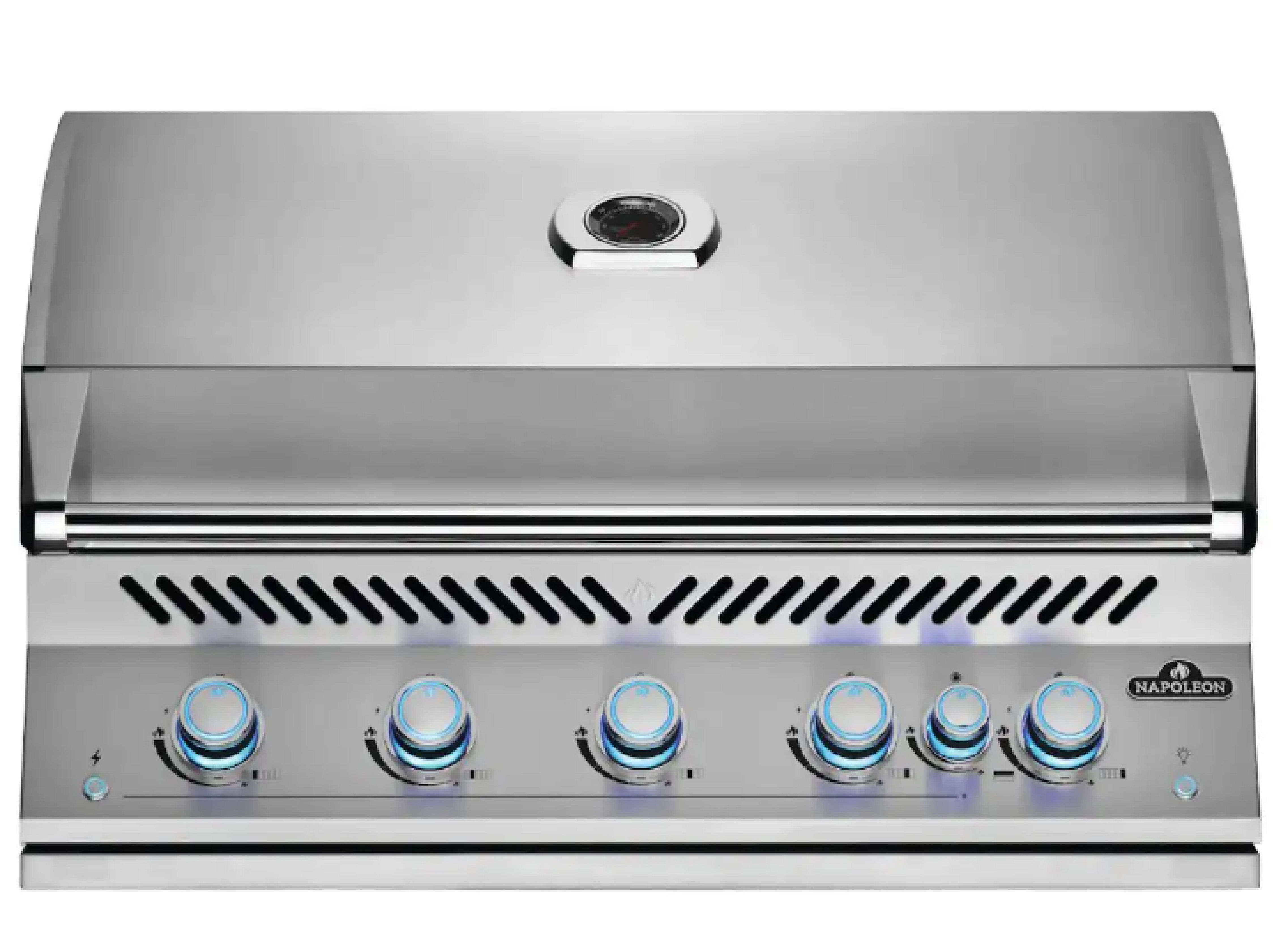 Napoleon 700 Series 5-Burner 38-Inch Built-In Natural Gas Grill w/ Rotisserie &